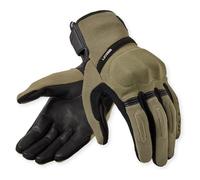 REV'IT! Revit Mosca 2 Guanti da moto, nero/oliva, XL