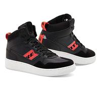 REV'IT! Revit Pacer Scarpe da moto (Black/Red,44)
