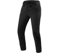 Revit Chino Mason Slim Pantaloni tessili da moto, nero, taglia 32 36 per maschi