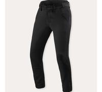 Revit Chino Mason Slim Pantaloni tessili da moto, nero, taglia 30 34 per maschi