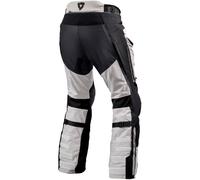 Revit Defender 3 GTX Pantaloni tessili moto, nero-argento, taglia 2XL per maschi