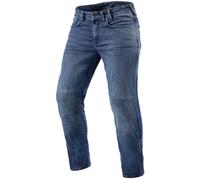 Rev'it Jeans Uomo Revit Detroit 2 Tf Medium Blue L34 Standard W30
