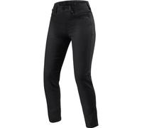 Revit Marzia Skinny Jeans da moto da donna, nero, taglia 27 30 per maschi