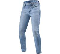 Jeans da moto Revit Piston 3 Skinny Short Light Blue W36/L32