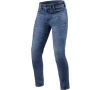 §Jeans Moto REV'IT! Piston 3 SK Blu Medio Slavati§