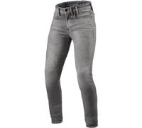 Revit Piston 3 Skinny Jeans da moto, grigio, taglia 33 34 per maschi