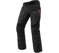 Revit Tornado 4 H2O, pantaloni tessili impermeabili Lungo M male Nero/Grigio/Rosso