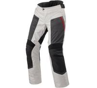 Revit Tornado 4 H2O, pantaloni tessili impermeabili XXL male Grigio Chiaro/Nero/Rosso