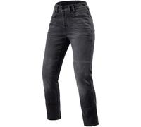 Revit Victoria 2 SF Jeans moto donna, nero/grigio, Taglia 30/30