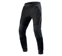 REV'IT! Revit Spark Air Pantaloni tessili moto, nero, XL