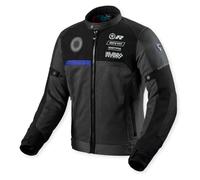 REV'IT! Revit Swiftblade Giacca tessile da moto, nero/blu, M