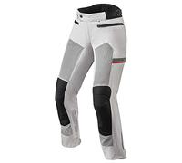 REV'IT! Revit Tornado 3 Pantaloni Tessili Moto Da Donna (Silver,36)