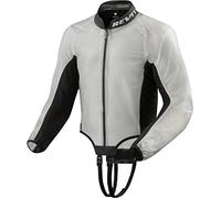 REV'IT! Revit Trackmaster H2O Giacca antipioggia, trasparente, M