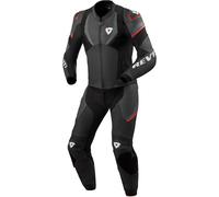 Revit Beta 2, tuta in pelle 2 pezzi. 50 male Nero/Rosso