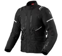 REV'IT! Revit Vertical GTX Giacca tessile moto, nero/argento, M