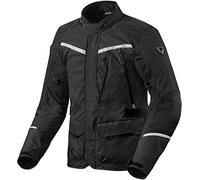 REV'IT! Revit Voltiac 3 H2O Giacca Tessile Moto (Black,L)