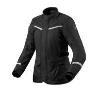 REV'IT! Revit Voltiac 3 H2O Giacca Tessile Moto da Donna, Nero/Argento, 40