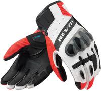 Revit Ritmo, guanti XXL male Nero/Bianco/Rosso Fluo