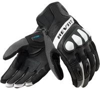 Rev'it Guanti In Pelle Revit Ritmo Nero Grigio S