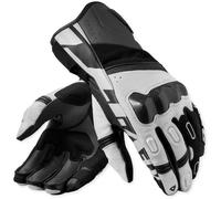 Revit RSR 5 Guanti da motocicletta, Bianco/nero, Taglia 2XL