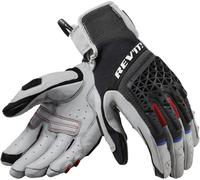 Revit Sand 4 Guanti da moto da donna, grigio/nero, Taglia XL