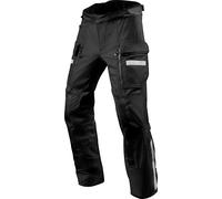 Revit Sand 4 H2O, pantaloni tessili impermeabili 3XL male Nero
