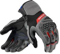 Guanti da moto Revit Sand 5 grigio-rosso 3XL