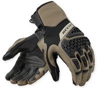 Revit Sand 5 Guanti da moto, nero-beige, taglia 3XL per maschi