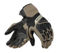 Revit Sand 5 Guanti da moto, sabbia/nero, L