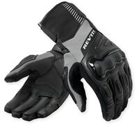 Revit Sand 5 H2O Guanti da moto impermeabili, nero/grigio, Taglia XS