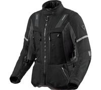 Revit Sand 5 H2O impermeabile Giacca tessile moto da donna, nero/antracite, Taglia 38