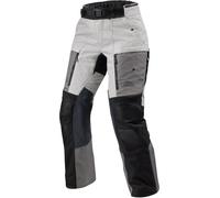 Revit Sand 5 H2O pantaloni impermeabili da moto in tessuto da donna, argento/...