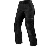 Revit Sand 5 H2O impermeabile Ladies Moto Tessile Pantaloni, nero, taglia 42 per donne