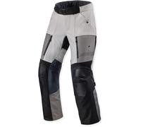 Revit Sand 5 H2O impermeabile Moto Tessile Pantaloni, nero-argento, taglia XL per maschi