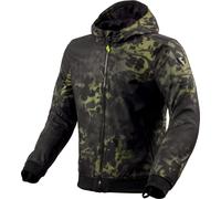 Revit Saros, giacca in tessuto M male Nero/Verde Scuro