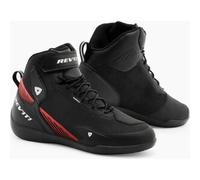 Revit G-Force 2 H2O Neon Scarpe da moto impermeabili, nero-rosso, taglia 43 per maschi