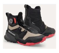 Revit Undercut H2O Scarpe da moto impermeabili, nero-beige, taglia 43 per maschi