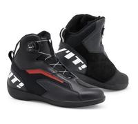 Revit Jetspeed Pro Scarpe da moto, nero/rosso/bianco, Taglia 42