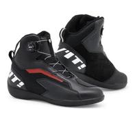 Revit Jetspeed Pro Scarpe da moto, nero-bianco-rosso, taglia 44 per maschi