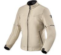 Revit Shade 2 H2O impermeabile Giacca tessile moto da donna, beige, taglia 42 per donne
