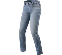 Revit Shelby Jeans moto da donna, blu, Taglia Short 32