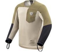 Revit Sierra 2, maglia unisex M female Beige/Oliva