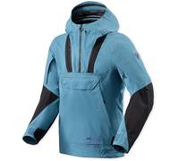 Revit Smock Blackwater 3 H2O giacca a vento impermeabile per moto, blu/nero, Taglia M