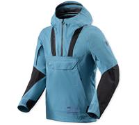 Revit Smock Blackwater 3 H2O giacca a vento impermeabile per moto, blu/nero, Taglia S