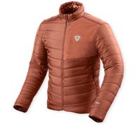 Revit Solar 3 Giacca tessile a strato intermedio, Rosso Borgogna, Taglia S