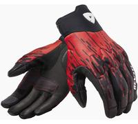 Revit Spectrum Guanti da moto, nero-rosso, taglia 3XL per maschi