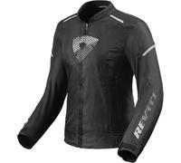 Revit Sprint H2O Giacca tessile moto da donna, nero-bianco, taglia 44 per donne