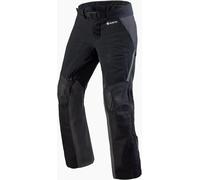 Revit Stratum GTX pantaloni tessili moto impermeabili, nero/grigio, Taglia M