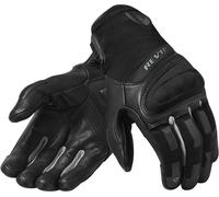 Guanti moto pelle e tessuto Revit Striker 3 Argento Nero 3XL
