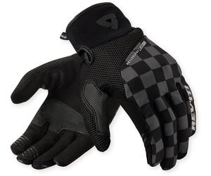 Revit Surge Chess Guanti da moto, nero/grigio, Taglia 2XL